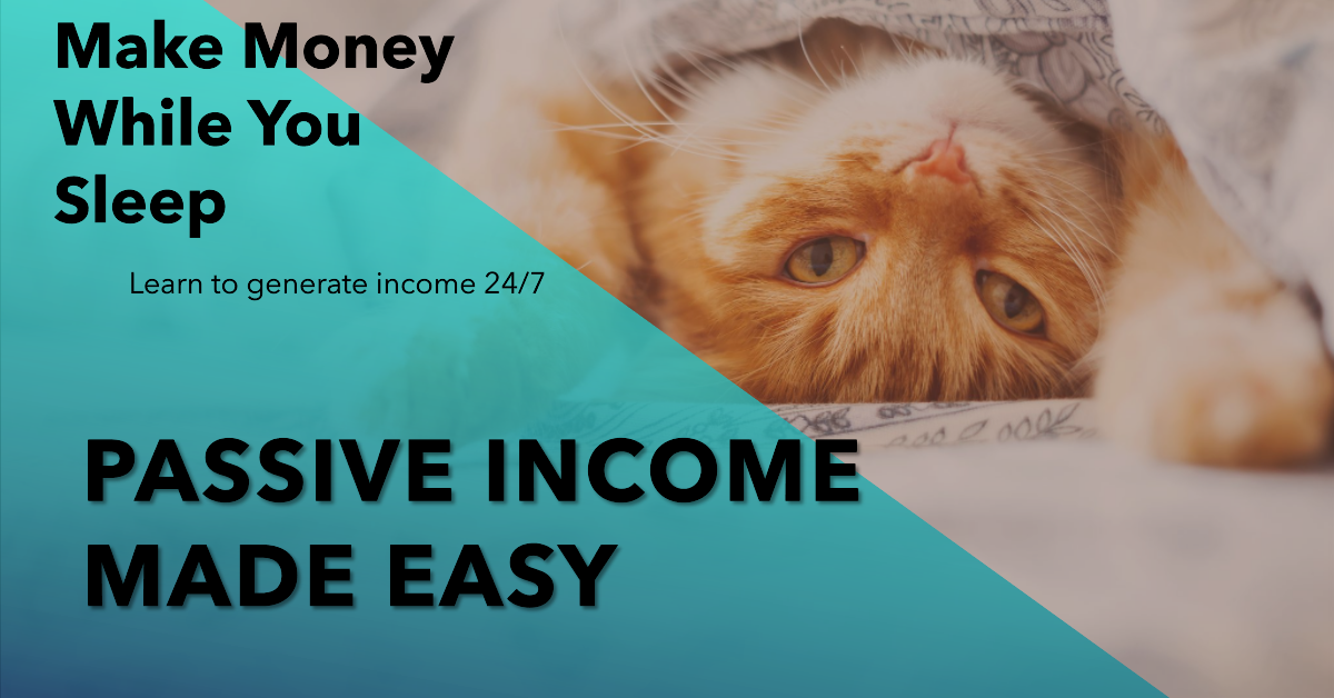 Make Money While You Sleep With Passive Income Strategies