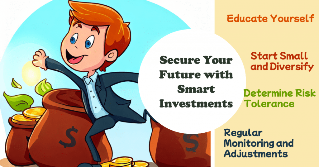 Investing for the Future
Investing wisely is crucial for financial independence. Start by educating yourself, determining risk tolerance, starting small, diversifying, and regularly monitoring and making adjustments.