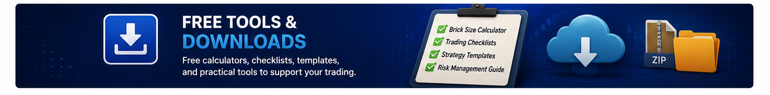 Free Renko trading tools and downloads including calculators, PDF guides, checklists, templates, and educational resources